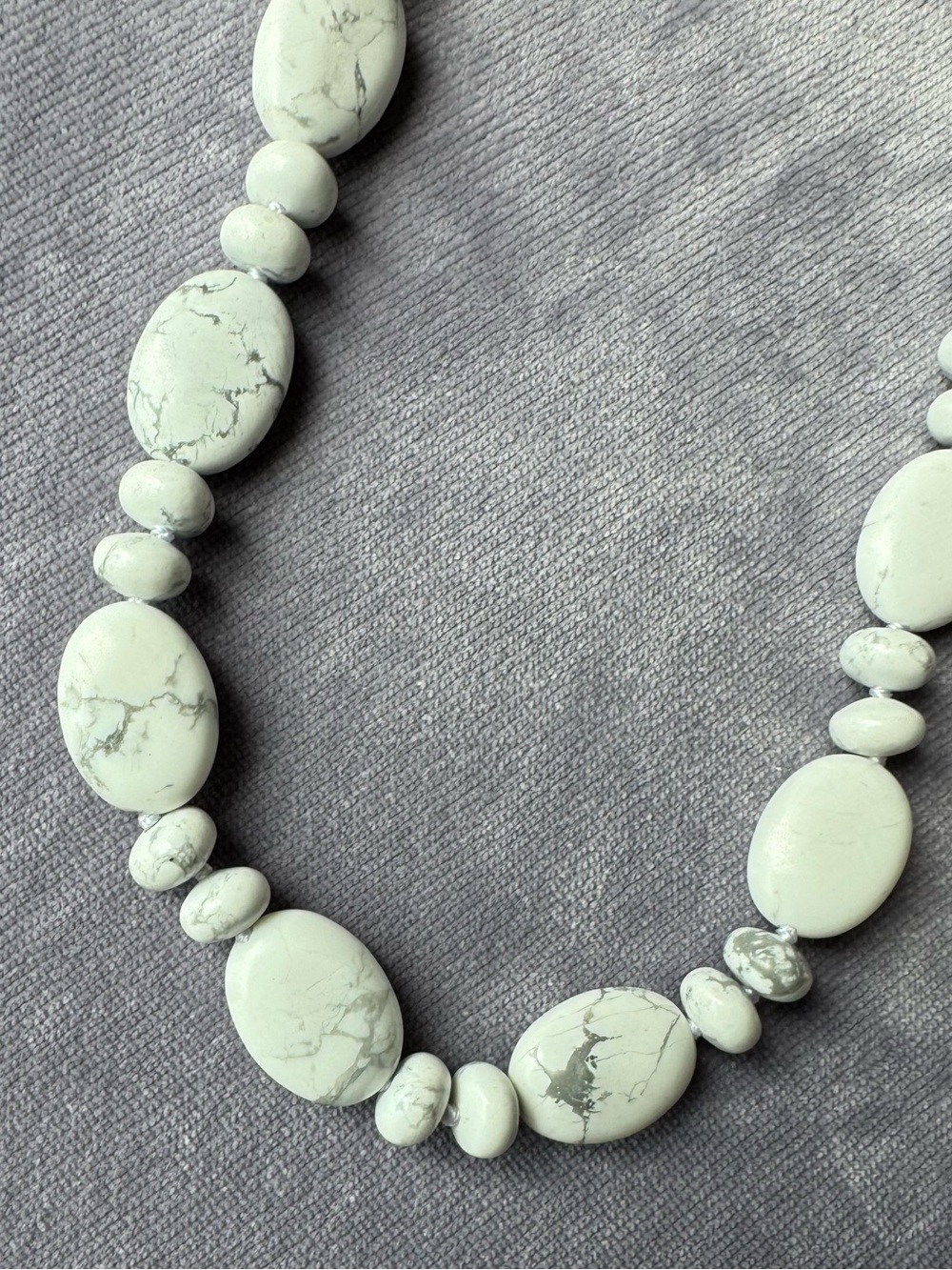 NWOT Tuckernuck Howlite Necklace - Picture 2 of 5